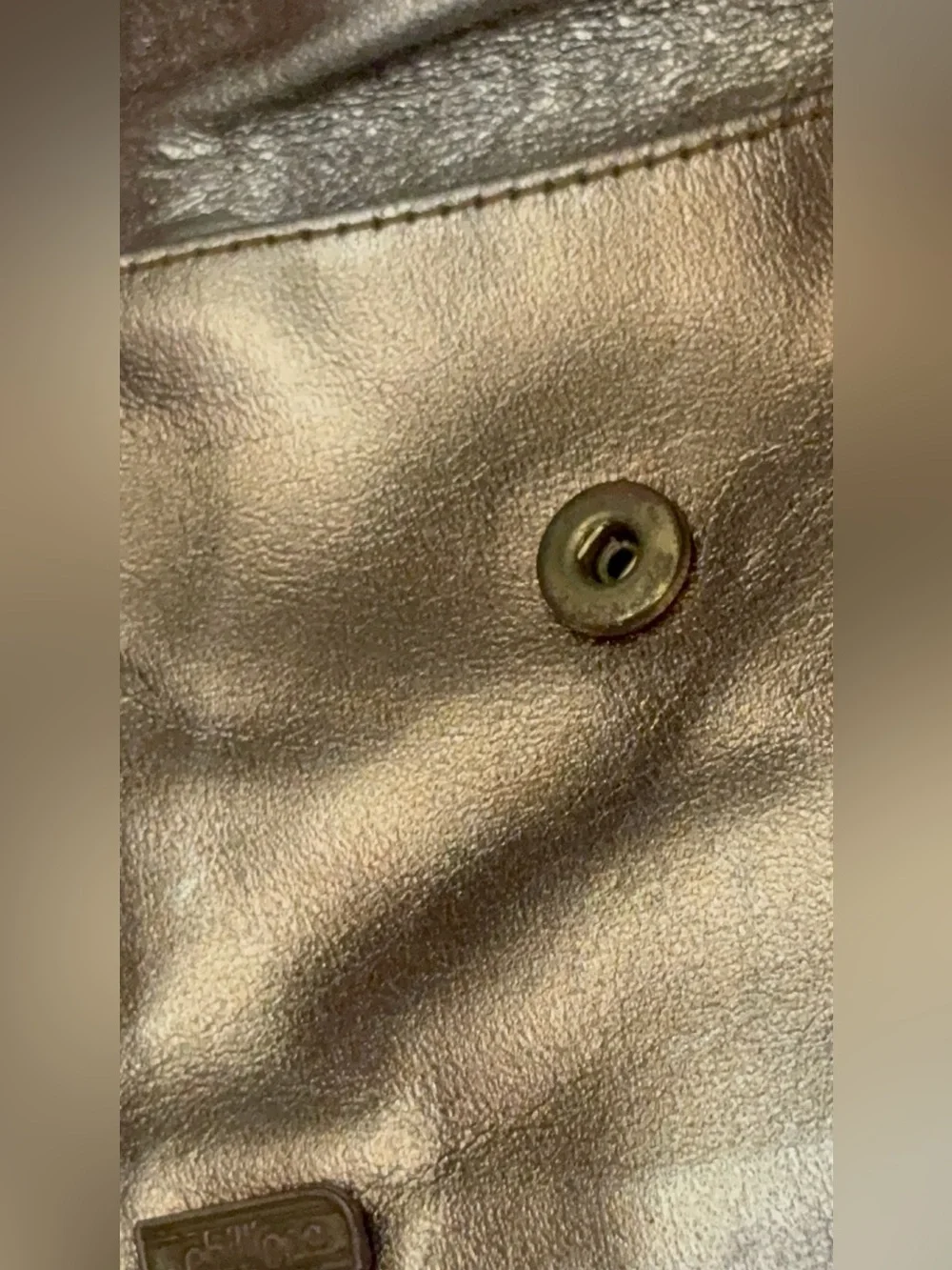 Phillipe Metallic and suede Men’s Leather Wallet